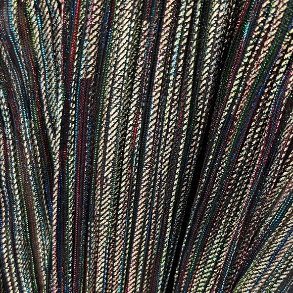 NWT Women’s Metallic High Waist Gown size Medium Nordstrom - Picture 4 of 11